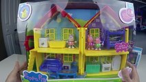 BIG PEPPA PIG HOUSE PLAYSET TOY   GIANT PEPPA PIG SURPRISE EGG   Cute Hello Kitty Surprise Eggs Toys