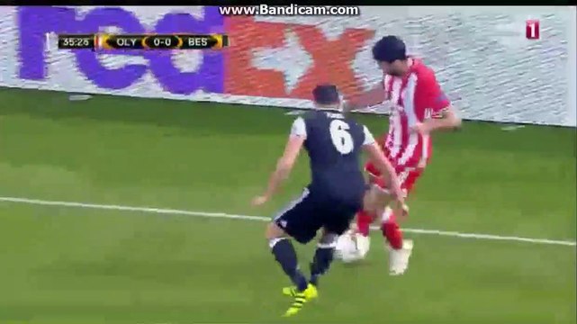 Esteban Cambiasso Goal HD Olympiacos 1-0 Besiktas 09.03.2017 HD