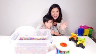 ORBEEZ Toys kid's videos! Learn COLORS & learn SHAPES with toy cars in educational videos for kids-pux