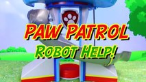 Paw Patrol Kidnapped and Jailed Caged Saved by Ryder and Robo Dog with Big Rig Robot Semi-Truck-YAXh_x