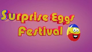 Learn Colors with 3D Surprise Eggs _ Surprise Toys Animation Cartoon For Kids-Tc