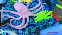ANIMAL PLANET MEGA OCEAN TUB SHARKS DOLPHINS TURTLES SEAHORSE STARFISH OCTOPUS WHALE CRAB - UNBOXING