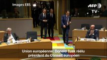 UE: Donald Tusk réélu président du Conseil européen