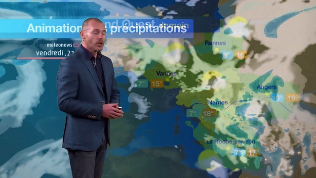 Prévisions météo pour la journée du vendredi 10 mars