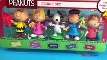 PEANUTS FIGURES - CHARLIE BROWN SNOOPY LINUS SALLY LUCY  & PAW PATROL CHASE HELLO KITTY SCHOOL BUS-YNbS