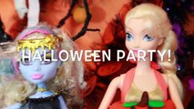 HALLOWEEN PRANK Barbie Frozen Monster High Doll Parody Play-Doh Halloween Costumes DIY KIDS Trick-iul9l4C2