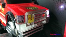 COLLECTION OF FAST LANE MIGHTY MACHINES - CITY VEHICLES COLOR CHANGING FIREFIGHTERS AMBULANCE POLICE-SIE4