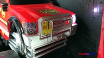 COLLECTION OF FAST LANE MIGHTY MACHINES - CITY VEHICLES COLOR CHANGING FIREFIGHTERS AMBULANCE POLICE-SIE4rIkR