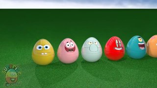 Learn Colors with 3D Surprise Eggs _ Surprise Toys Animation Cartoon For Kids-TcouGL0