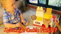 Baby Cooking McDonald's Play Kitchen COOKIE Maker Play-Doh Chicken McNuggets French Fries Happy Meal-mB5FGg