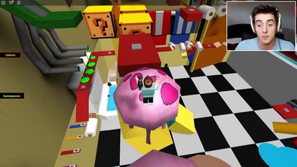 Roblox Adventures / Escape the Bathroom Obby / Eaten Alive! Funneh, Gold, Rainbow, & Draco