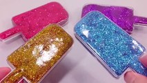 Glitter Ice cream Slime Freeze DIY Toy Surprise Eggs Toys-L