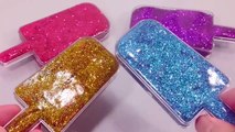 Glitter Ice cream Slime Freeze DIY Toy Surprise Eggs Toys-LEpQ