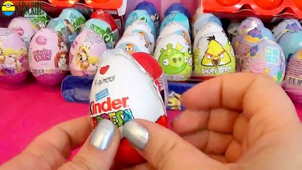 3 oeufs surprise kinder, minions despicable me, one direction new full بيض كندر Subscribe
