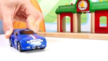 Peppa Pig - PURPLE SAND! Toy Trucks & Tractors LEGO House Play Doh Toys for Kids. Videos for kids-lX