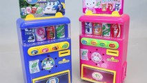 Robocar Poli Drinks Vending Machines Toys-K0fZa