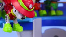 Paw Patrol Kidnapped and Jailed Caged Saved by Ryder and Robo Dog with Big Rig Robot Semi-Truck-YAXh_x0Z