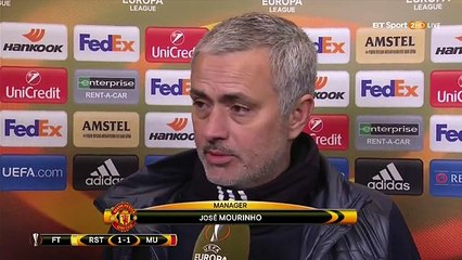 "Vi jogos assim nos distritais em Portugal" Mourinho