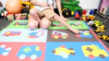 Toys kid's videos and kid's games! Toy cars and toy trucks in educational videos for kids-Z2iiYpM4