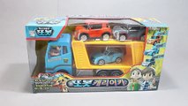 Tobot Car Carrier Tayo The Little Bus English Learn Numbers Colors Toy Surprise Eggs-KWw-W