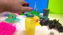 DIY How To Make 'Orbeez Slime Water Balloons' Syringe Real Play Learn Colors Slime Toy-RIHVJkoFa