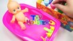 Numbers, Counting Baby Doll Colours Slime Bath Time DIY How to Make Orbeez Slime-v5D97dJ