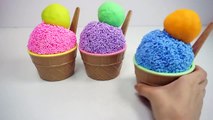Learn Colors Clay Foam Ice Cream Cups Surprise Toys Minions Spiderman Hello Kitty Toys Story-ECFu8iO