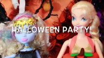 HALLOWEEN PRANK Barbie Frozen Monster High Doll Parody Play-Doh Halloween Costumes DIY KIDS Trick-iul9l4