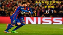 Barcelona vs Paris Saint Germain 6-1 All Goals & Highlights UCL 08.03.2017 HD