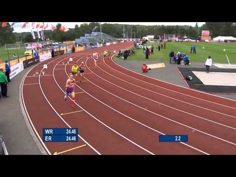 Women's 200m T12 | semi-final 2 | 2014 IPC Athletics European Championships Swansea