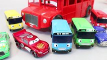 Disney Cars Tayo the Little Bus English Learn Numbers Colors Toy Surprise Toys-WT