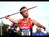 Men's javelin F41 | 2014 IPC Athletics European Championships Swansea