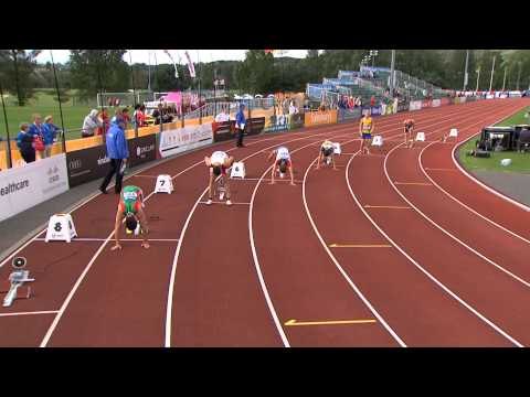 Men's 200m T13 | semi-final 1 | 2014 IPC Athletics European Championships Swansea