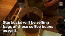 Starbucks is now offering whiskey barrel-aged coffee