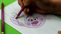 DIY Trolls Poppy Movie Toys DreamWorks Trolls Trolle Speed Drawing Szybkie Rysowanie - Fis