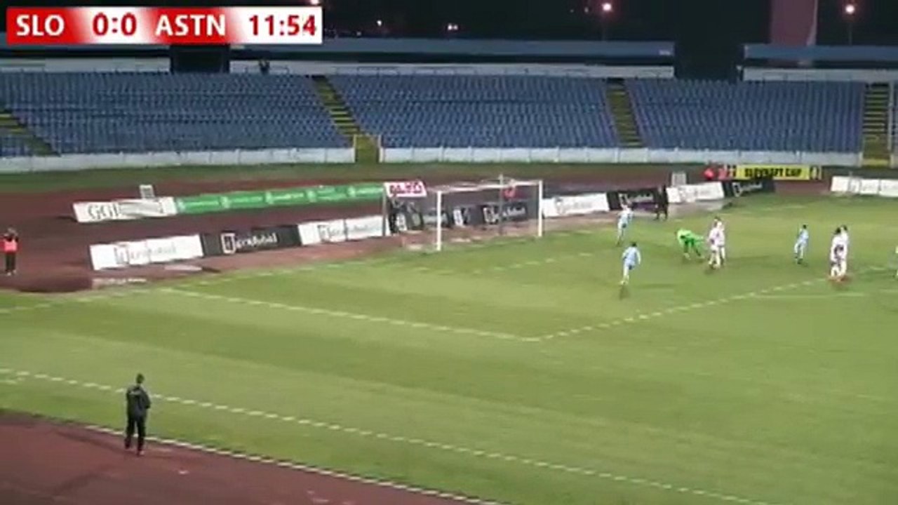 Slovan Bratislava 1:0 Trencin (Slovak Cup. 8 March 2017)