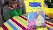 PEPPA PIG English Episodes George Gets a Shot - Pepa Pig Candy Cat House Disney Frozen wor