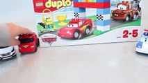 Disney Cars Lego Duplo Lightning McQueen Mater Play Doh Toy Surprise Toys-Px8