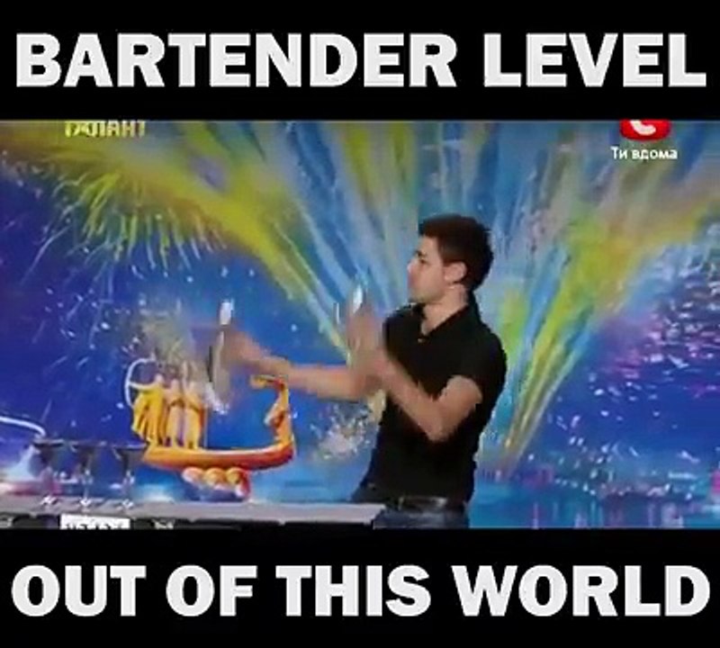 Bartender Level Out Of This World
