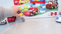 Disney Cars Lego Duplo Lightning McQueen Mater Play Doh Toy Surprise Toys-Px8Jv3M