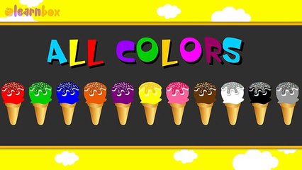 La lección para los Niños a Aprender el ABC con el Alfabeto Conos de Helado de Letras de la a a la Z de la Lección