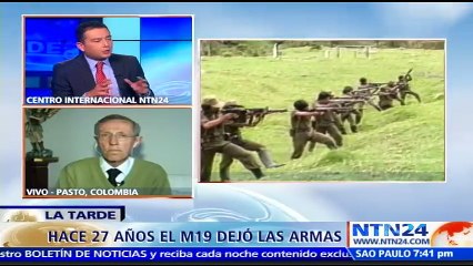 “Entendimos que el alzamiento armado no tenía punto de llegada”: Antonio Navarro Wolf en el 27 aniversario del desarme d