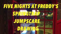 Five Nights at Freddys 3 SpringTrap Jumpscare   FNAF3 Speed Drawing