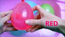 Water Balloons Popping Show Learning Colors For Kids Children Toddlers with Wet Balloons 2