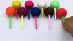 Learn Colors & Number From One To Nine Play Dough Lollipops  Animal Vehicles Molds Fun for Kids-qYb9uOc