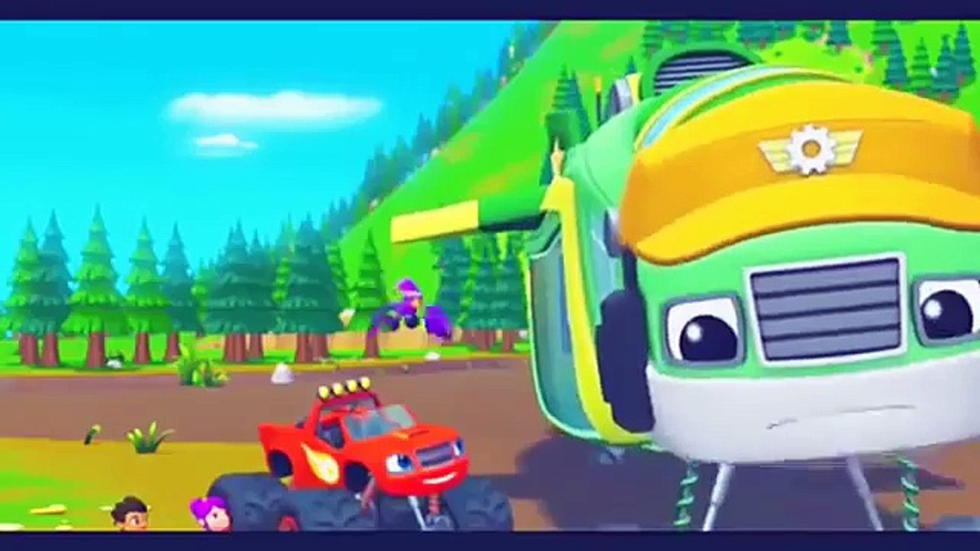 BLAZE ● Blaze & Tropical Race ● Cartoon Movies For Kids 2017 ✓