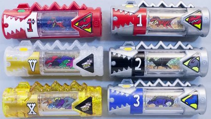 Power Rangers Dino Super Charge Zyuden Sentai Kyoryuger Dinocell Toys-vF