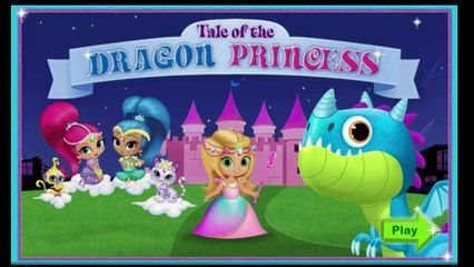 Shimmer and Shine The Tale of the Dragon Princess - Nick Junior Game