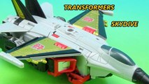 SKYDIVE TRANSFORMERS COMBINER WARS AERIALBOTS TOY REVIEW-hH9p