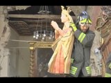 Castelsantangelo sul Nera (MC) - Terremoto, recupero opere in chiesa Nocelleto (14.02.17)